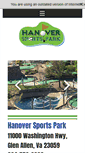 Mobile Screenshot of hanoversportspark.com